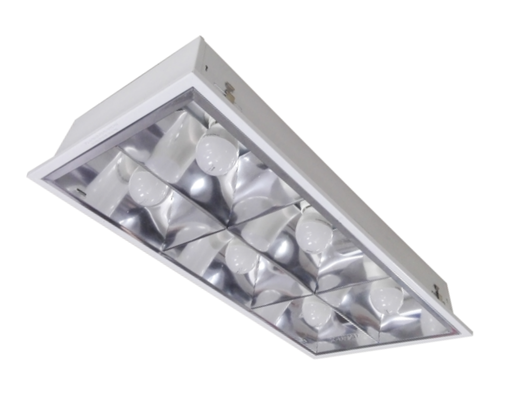 ĐÈN MÁNG LED ÂM TRẦN ĐUI E27 30W